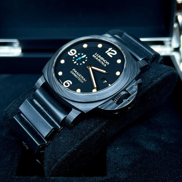 2019 Panerai Luminor Carbotech 44mm 1950 PAM00661 Box, Papers + 2 PAM Straps - Image 5