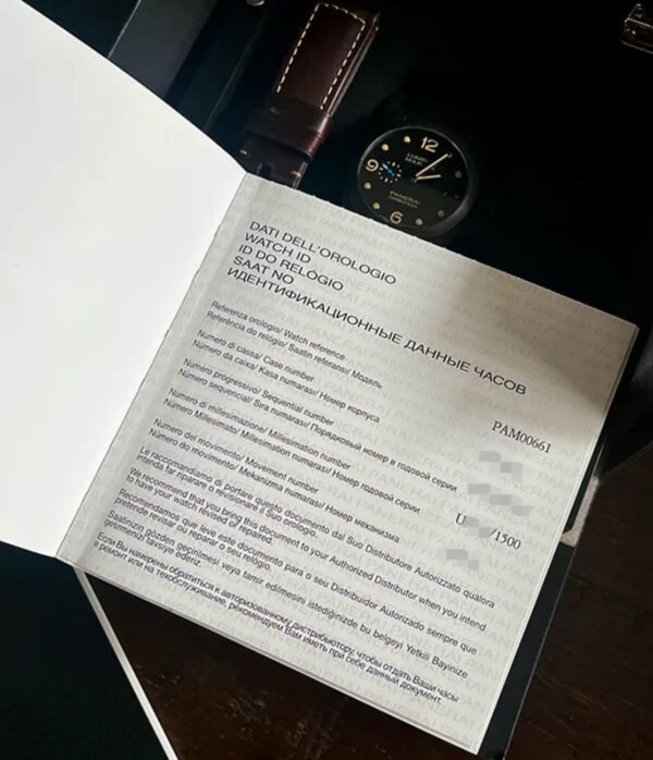 2019 Panerai Luminor Carbotech 44mm 1950 PAM00661 Box, Papers + 2 PAM Straps - Image 10