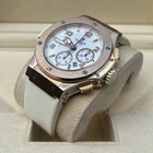 Hublot Big Bang 44mm Rose Gold White Dial Rubber 301.PE.230.RW w/ Box - Image 7
