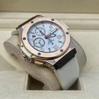 Hublot Big Bang 44mm Rose Gold White Dial Rubber 301.PE.230.RW w/ Box - Image 6