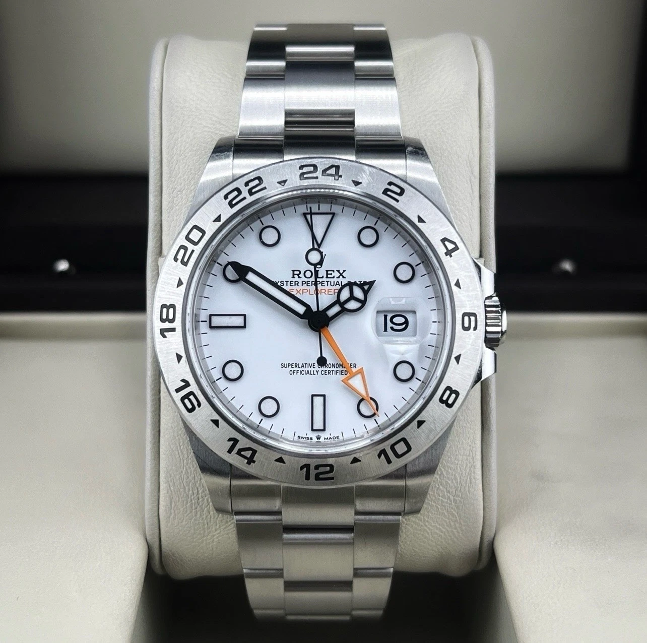 Rolex Explorer II 2026 Polar Box Papers 42mm Steel 226570 Oyster Bracelet